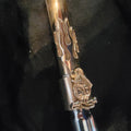 Rat Pushrod collars with Flames or Wings Retainer Clip