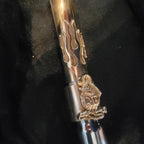 Rat Pushrod collars with Flames or Wings Retainer Clip