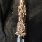 Rat Pushrod collars with Flames or Wings Retainer Clip
