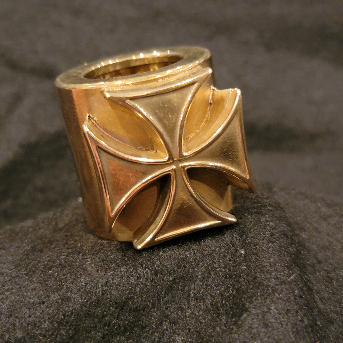 Maltese Cross Brass Pushrod Collars
