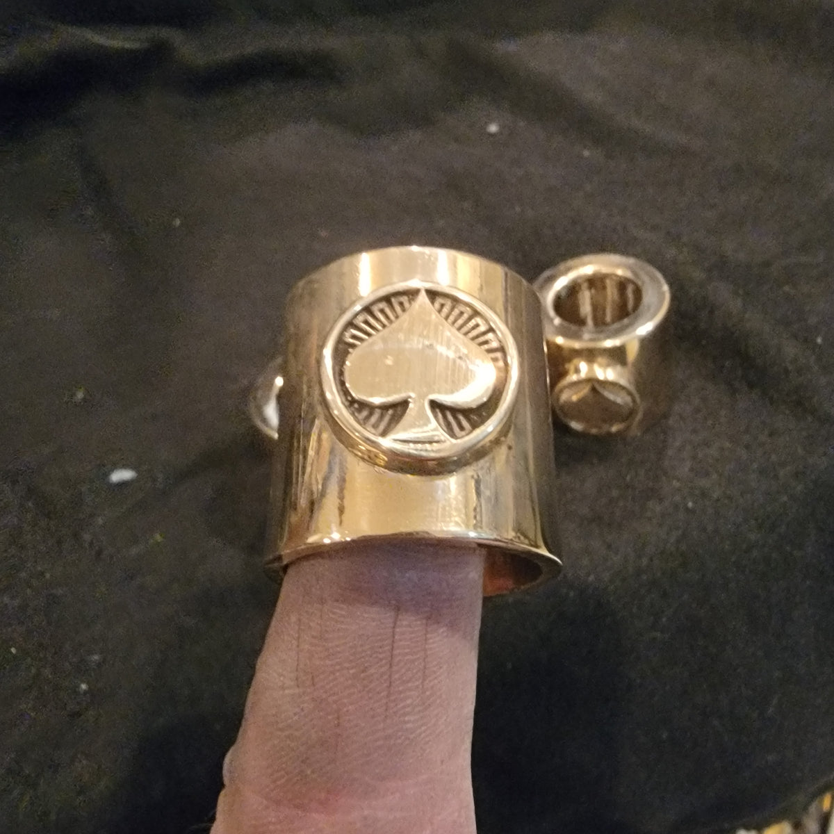 Spade Brass Pushrod Collars