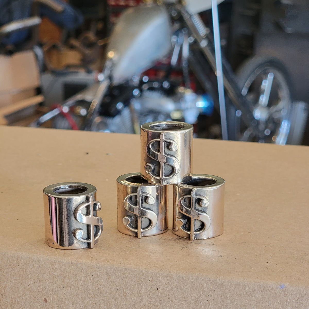 "$" Brass Pushrod Collar