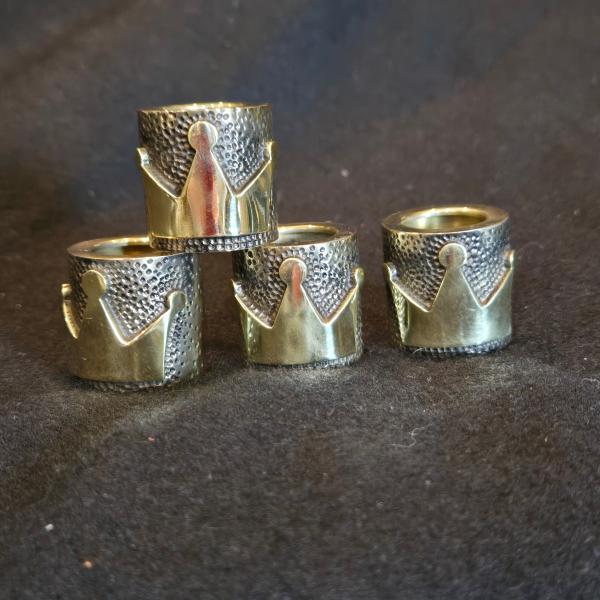 Crown Brass Pushrod Collars
