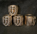 Winged Woman/Angel Brass Pushrod Collars