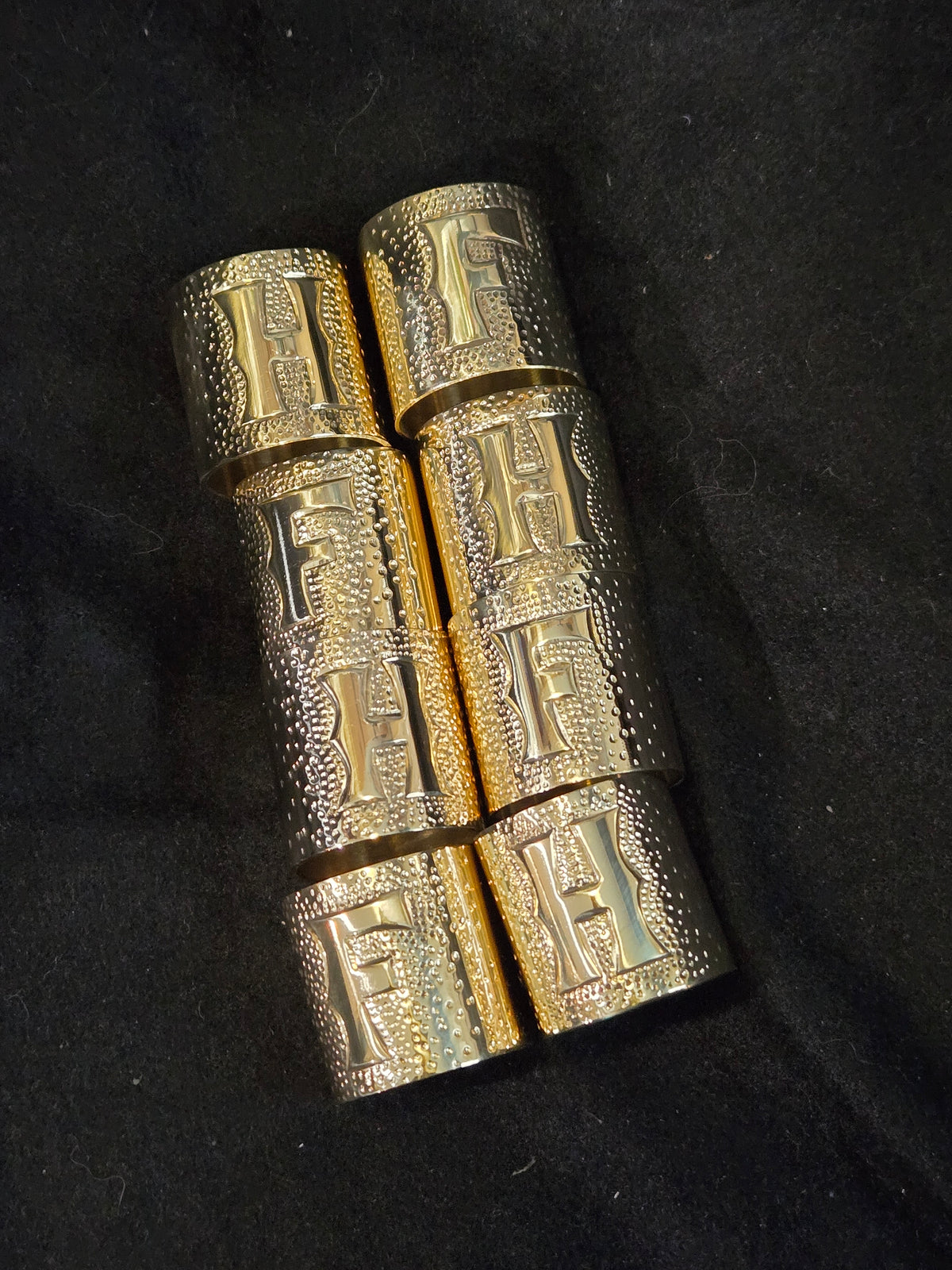 Engraved Brass Pushrod Collars
