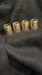 Engraved Brass Pushrod Collars
