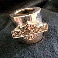 Vintage HD Logo Brass Pushrod Collars