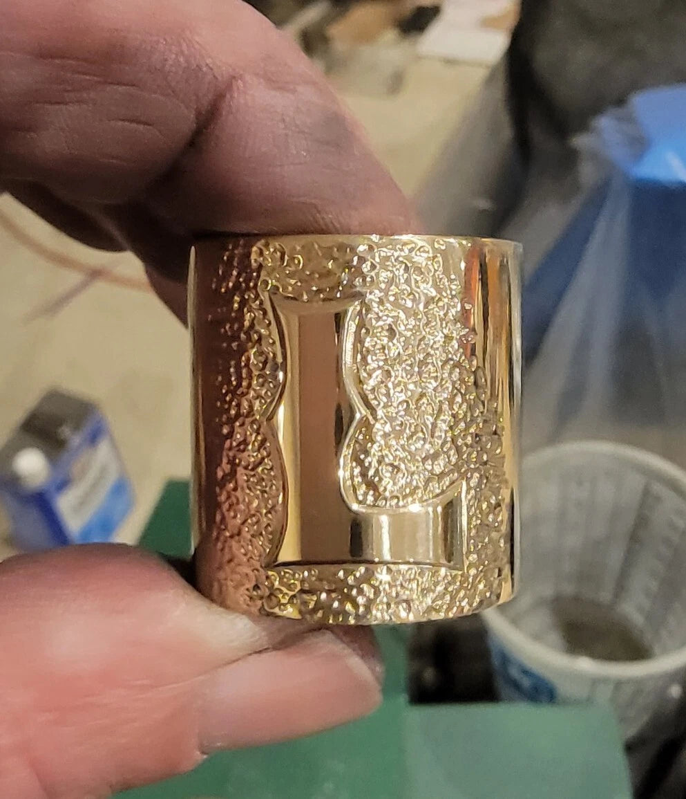 Engraved Brass Pushrod Collars